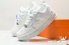 Nuevos Zapatos Deportivos de Malla Negra con Diamantes Estilo Europeo de Trébol de Cuatro Hojas L de Alta Lujo para Hombres y Mujeres, Zapatos de Suela Gruesa para Aumentar la Altura, Mocasines V