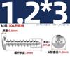 Tornillos Autoperforantes de Acero Inoxidable 304 de Cabeza Redonda Cruzada Tornillos Pequeños M1-M6M8Pa Cabeza Pan Cola Puntiaguda Tornillos para Madera Zigong