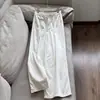 2026 Jeans de Tencel+Algodón Pantalones de Pierna Recta Cintura Elástica Casual Pantalones Largos Pantalones de Pierna Ancha para Mujer Venta al por Mayor H21Ek5165