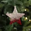 Enfeites de Natal Transfronteiriços Criativos Neve de Natal Renas Decorações Penduradas Luxo Leve Nórdico Decorações de Veludo Suprimentos de Natal