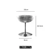Venda Direta da Fábrica Inox Aço Inoxidável Copo de Sorvete Alto e Baixo Copo de Sorvete Copo de Sobremesa Taça de Vinho Tinto Taça de Coquetel