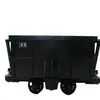 Vagão de mineração MCC3.0-6 de via única curva com descarga lateral e carroceria espessada para transporte de rejeitos de carvão em túnel plano, caminhão basculante de via curva