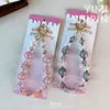 Colgante de cadena para teléfono con cuentas de cristal y campanita, accesorio para la muñeca, cadena corta anti-pérdida para teléfono, accesorio para bolso, pequeño regalo