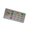 Interruptor de Película Montado na Superfície para Uso Doméstico, Painel de Controle Eletrônico em PVC, Processamento Serigráfico, Rótulos dos Botões, Ultra-Fino Personalizável