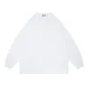 Beijie Ropa para Hombre Estilo Americano Marca de Tendencia Otoño 2025 Nuevo Camiseta de Manga Larga Color Sólido Hilo Doble 300g Camisa Básica Simple para Hombre