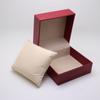 Caja de Regalo para Reloj con Tapa abatible y Acabado texturizado, con Bolsa Pequeña de Almohada, Caja para Pulsera, Caja para Joyería en el Interior