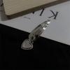Acessórios de Cabelo Hot Girl Y2K Estilo Retro Amor Grampo de Cabelo Coração de Pêssego Presilha BB Estilo Subcultura Gótica Presilha Lateral Acessórios de Moda