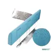 Grade de Proteção para Cama de Bebê, Barreira Anti-Queda para Cama, Grade de Cama Infantil, Protetor de Cama com Lados Macios