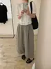 Pantalones Florales Anchos Relajados de Verano para Mujer, Cintura Elástica, Pantalones Cortos, Pantalones Casuales Versátiles Sueltos, Pantalones Caídos Estilo Japonés y Coreano