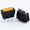 Interruptor Rocker Tipo Navio Kcd3-F com Dupla Entrada de Cartão Dupla Seta Reset 16A 250V 3 Pinos Interruptor Instantâneo