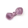 Pinzas para el pelo con lazo de pana de 10 colores para niños, Pinzas para el pelo de terciopelo para niñas de otoño e invierno, Accesorios para el pelo de bebé que no dañan el cabello, Al por mayor