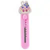 Cuchillo de Utilidad de Dibujos Animados de Colores Dulces, Cuchillo de Manualidades para Oficina, Abrepaquetes Portátil, Mini Cortador de Papel para Estudiantes