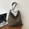 Cross2026 Outono Novo Bolsa de Ombro Único para Axila Feminina High-End Estampa de Leopardo para o Dia a Dia Bolsa Tote Transversal de Grande Capacidade