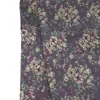 Tela de pana estampada con estampado floral pequeño vintage para otoño e invierno, para ropa de niños y mujeres, incluyendo chaquetas, chalecos, pantalones y camisas