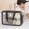 Bolsa organizadora de baño para limpieza de viaje unisex bolsa de aseo bolsa de almacenamiento de maquillaje y artículos de tocador visual fresco