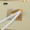 Estoque Disponível de Banda Elástica Colorida de Nylon e Elastano Arqueada de 1,2 cm para Roupas DIY e Acabamento de Roupas Femininas
