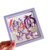 Nuevo Pulsera Infantil Sanrio Kuromi Set Caja de Regalo Anillo de Princesa Regalo para Niñas Aretes para Bebé Caja de Joyería