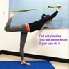 Corda de Alça de Alongamento para Yoga de Algodão Tira de Tensão 183cm Estendida Fitness Alongamento Especial Pilates Auxílios Suprimentos