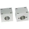 Tornillo de avance trapezoidal para impresora 3D, asiento de tuerca cuadrada T8 T10 T12 T14 T16 T20, accesorios para tornillo de avance, tornillo de conversión
