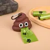 Sacos de Lixo para Animais de Estimação, Pá Coletora de Fezes, Sacos Biodegradáveis Portáteis para Fezes de Cães e Gatos, Caixa de Armazenamento de Fezes