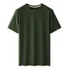 Camiseta de Malla Transpirable Fresca de Seda de Hielo para Hombre de Manga Corta Nueva de Verano Top Deportivo de Alta Gama Secado Rápido para Hombre