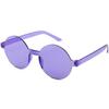 Moda Nuevo Transfronterizo Dopamina Montura Redonda Gafas de Sol Europeas y Americanas Sin Montura Gafas de Sol de Personalidad para Hombres y Mujeres