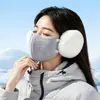 Máscara de forro polar australiano transpirable, cálida de invierno para ciclismo al aire libre, a prueba de viento, resistente al frío, engrosada, transpirable, a prueba de polvo para invierno