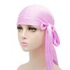 Sombrero de Pirata Satinado Dulag Sedoso para Hombres y Mujeres, Ondulado, Cómodo, de Moda, para Paseo en Bicicleta, Regalo del Día del Padre