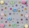 Pegatinas para Cejas Infantiles de Niña Estilo Princesa Decorativas para la Cara Pegatinas de Pintura Pegatinas para Maquillaje de Escenario Pegatinas de Cristal Brillantes
