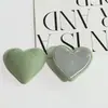 Parches de Botones de Corazón de Tela Estilo Coreano DIY Pinzas para el Cabello Pendientes Botón Parches para Funda de Teléfono Accesorios Decorativos Venta al por Mayor