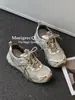 Zapatos Deportivos Casuales para Exteriores Ligeros Versátiles de Malla con Suela Gruesa de Cuero Genuino para Mujer, Nuevo Estilo Primavera 2026, Bloques de Color, Modernos