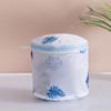 Bolsa de lavandería directa de fábrica, bolsa de lavado con sujetador, bolsa de lavado estampada, bolsa de malla fina gruesa de poliéster, patrón original