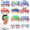 Gafas Divertidas de Fútbol para el Mundial 2026 EE.UU.-Canadá-México Accesorios para Fotos de Fiesta de Cumpleaños Marcos de Colores Disfraz Feliz