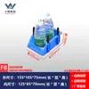 Caja de Piezas Modulares Accesorios de Ferretería Estante de Plástico Estante para Herramientas Estante para Materiales Caja de Almacenamiento Clasificada Estante para Herramientas Grueso