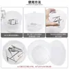 Taza Limpiadora de Brocas para Uñas, Filtro Separador de Doble Capa de Plástico, Contenedor para Limpieza y Desinfección de Brocas para Uñas, Accesorios para Uñas
