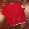 Design Retro Americano Simples Temperamento Alta Qualidade Textura Tricô Cardigan Unissex Roupa de Casal Outerwear Abotoado Toque de Luxo