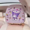 Cuatro Estaciones Universal Almohada Cervical para Reposacabezas de Coche Dibujo Animado Oso Marrón Funda para Reposacabezas de Asiento de Coche Lindos Accesorios para Coche