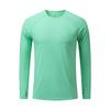 Camiseta Personalizada Antiestática para Corrida de Maratona ao Ar Livre Transfronteiriça Fitness Esportes Alta Elasticidade Slim Secagem Rápida Manga Longa Roupa Masculina