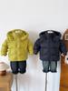 Nausicaä del Valle del Viento 2025 Nueva Ropa de Invierno para Niños Estilo Coreano con Capucha Chaqueta de Plumas para Niños y Niñas Chaqueta Caliente Gruesa