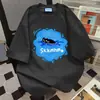 Camiseta de Manga Corta para Mujer con Diseño Moderno Estilo Chino, Estampado Divertido de Gato y Letras, Nueva Camiseta Casual Holgada de Verano 2026