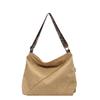 Bolsa estilo japonês bolsa de ombro grande capacidade feminina outono e inverno 2023 novo estilo coreano bolsa de lona casual elegante feminina
