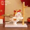 Trae Riqueza y Tesoro Gato de la Suerte Almacenamiento de Llaves Adornos para la Entrada Sala de Estar Hogar Zapatero Mueble de TV Regalo de Inauguración