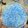 Nuevo trémolo con flor de agujero trasero color oro esmerilado, cuentas de estrellas, accesorios hechos a mano DIY, material al por mayor
