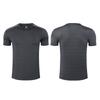 Roupas de Corrida de Verão Camiseta Esportiva Roupas de Secagem Rápida Seda de Gelo Manga Curta Grupo de Corrida Personalizado Roupas Fitness Camiseta Solta Camisa Publicitária