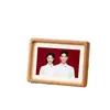 Marcos de Fotos de Madera Maciza con Ensambles de Caja y Espiga al por Mayor para Registro de Bodas, Marcos de Fotos de Aniversario de Boda de 6 pulgadas 7 pulgadas, Enmarcación de Alta Gama