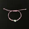 Pulseira Mais Vendida Internacionalmente na Amazon, Pulseira de Casal Coração de Amor Luminoso, Pulseira Luminosa de Fio Milanês Magnético Tecida à Mão