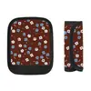 Suministro del Fabricante de Cubiertas para Asas de Bolsas Deportivas Florales Pequeñas, Cubiertas para Asas de Maletas de Viaje, Cubiertas para Reposabrazos de Cochecitos Pequeños, Cubiertas Protectoras