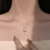 Cobre Blanco 2025 Otoño e Invierno Más Vendido Ruyi Candado Seguro Collar para Novia y Mamá Regalo de Cumpleaños Transmisión en Vivo Transfronteriza