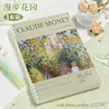Caderno de folhas soltas retrô com pintura a óleo, best-seller transfronteiriço, capa de caderno de alta qualidade a4, concha de coleção de folhas soltas removível b5