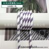 Cuerda redonda de poliéster y algodón de 5 mm de colores para cordón de ropa y equipaje, cuerda trenzada con núcleo de poliéster estampado, en stock, venta al por mayor